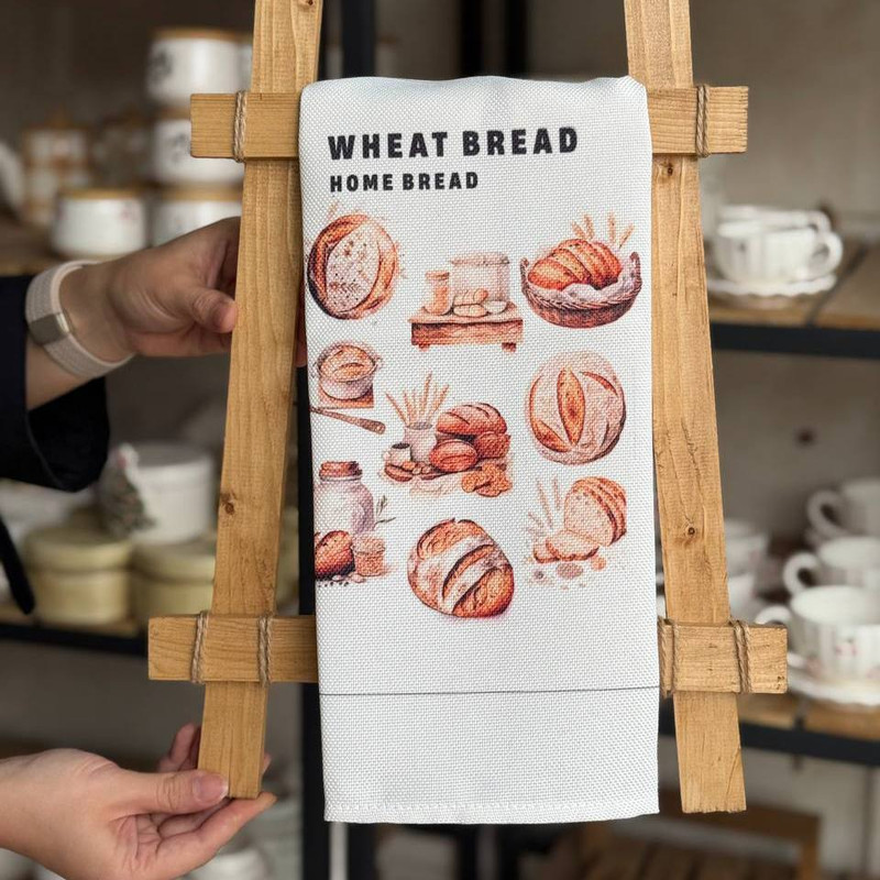 دستمال نظافت خانه و آشپزخانه نخ مدل Nun کد01 بسته 2 عددی