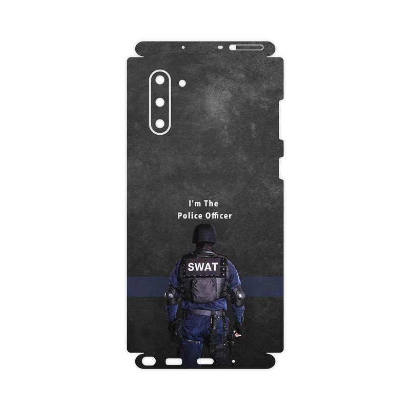 برچسب پوششی ماهوت مدل Police Officer-FullSkin مناسب برای گوشی موبایل سامسونگ Galaxy Note 10