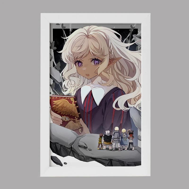 تابلو خندالو مدل مارسیل انیمه خوشمزه در سیاه چال کد 35926