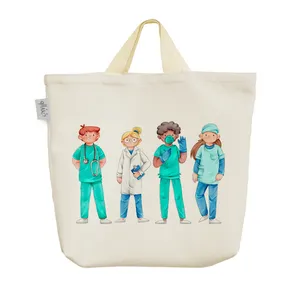 ساک خرید خندالو مدل پزشک و پرستار کد 10255