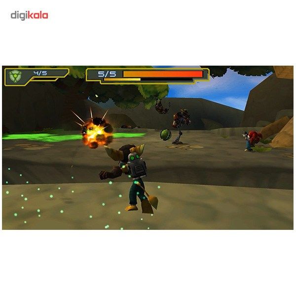 بازی Ratchet and Clank Size Matters مناسب برای PSP