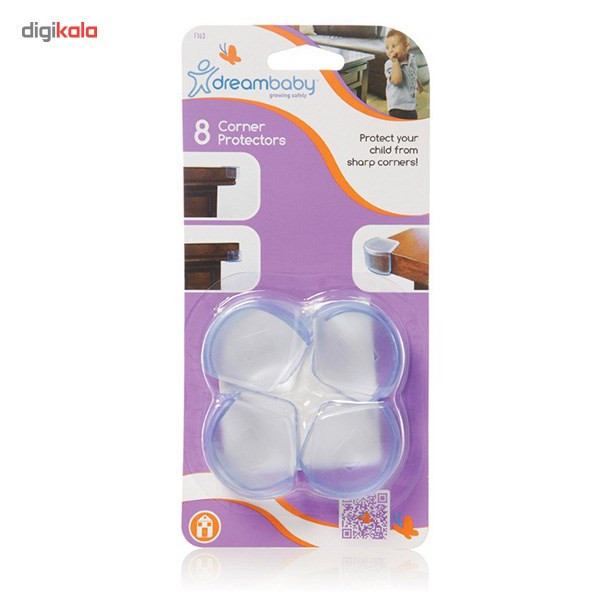 ضربه گیر گوشه میز دریم بیبی مدل F163 بسته 8 عددی