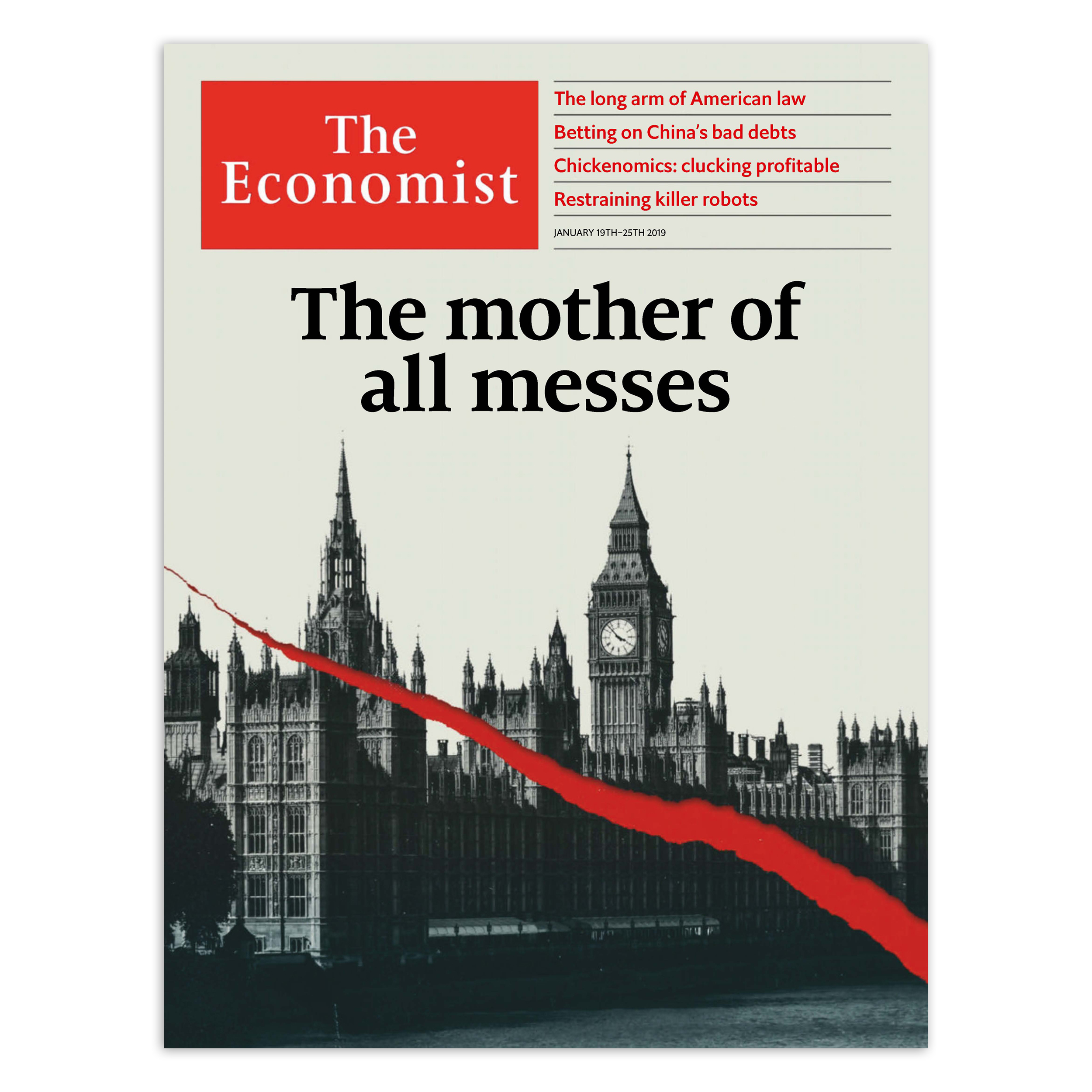 مجله Economist - شماره 19 ژانویه 2019