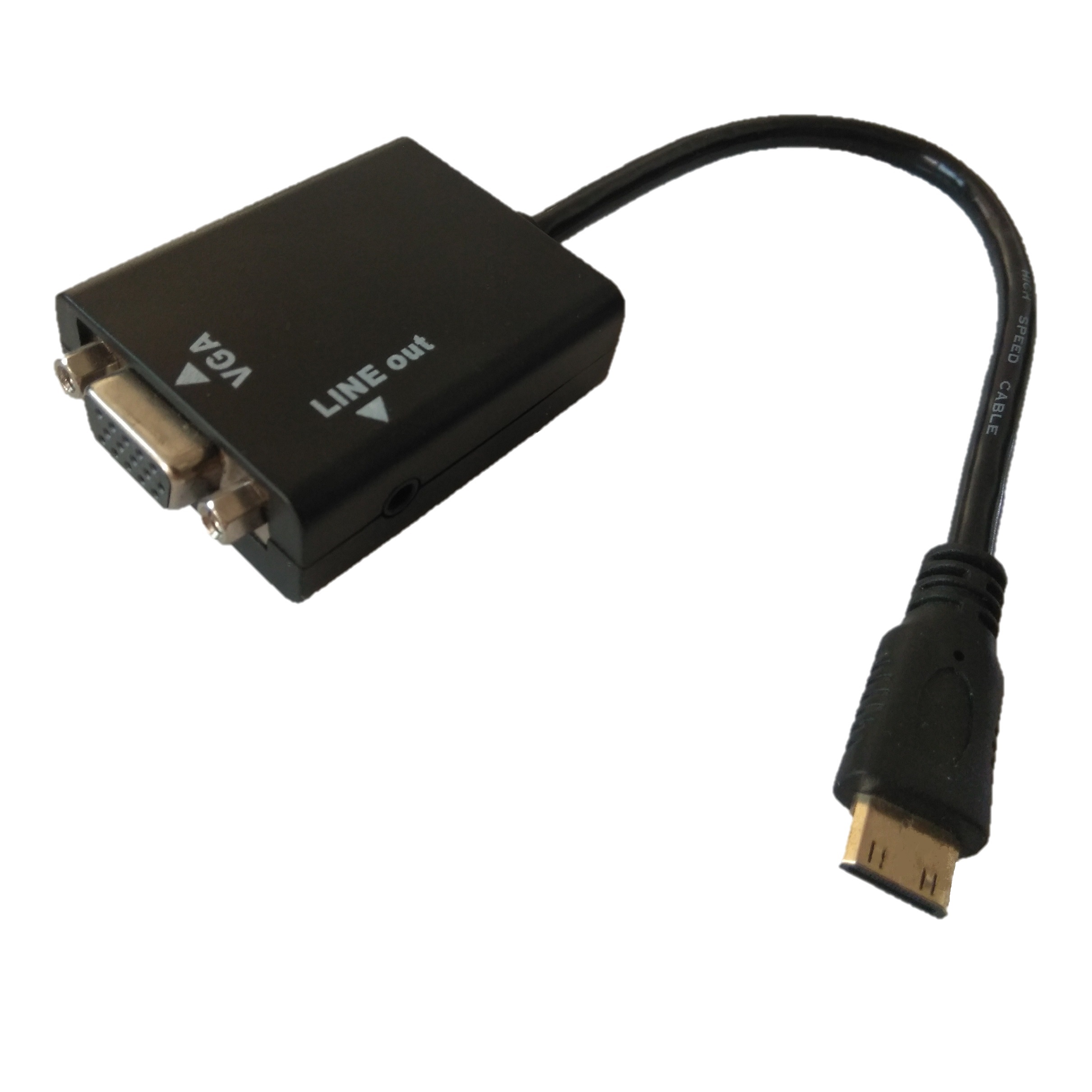 مبدل mini HDMI به VGA مدل HD