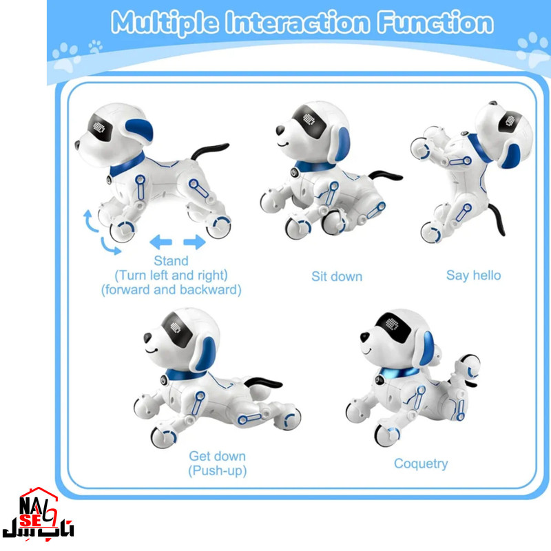 ربات کنترلی ناب سل مدل سگ هوشمند INTELLIGENT DOG