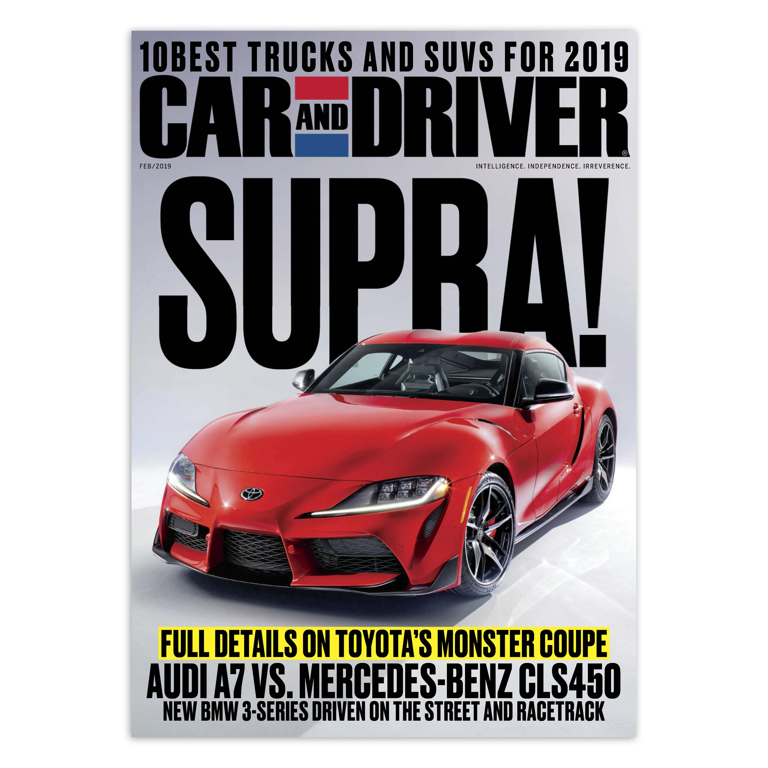مجله Car and Driver فوریه 2019