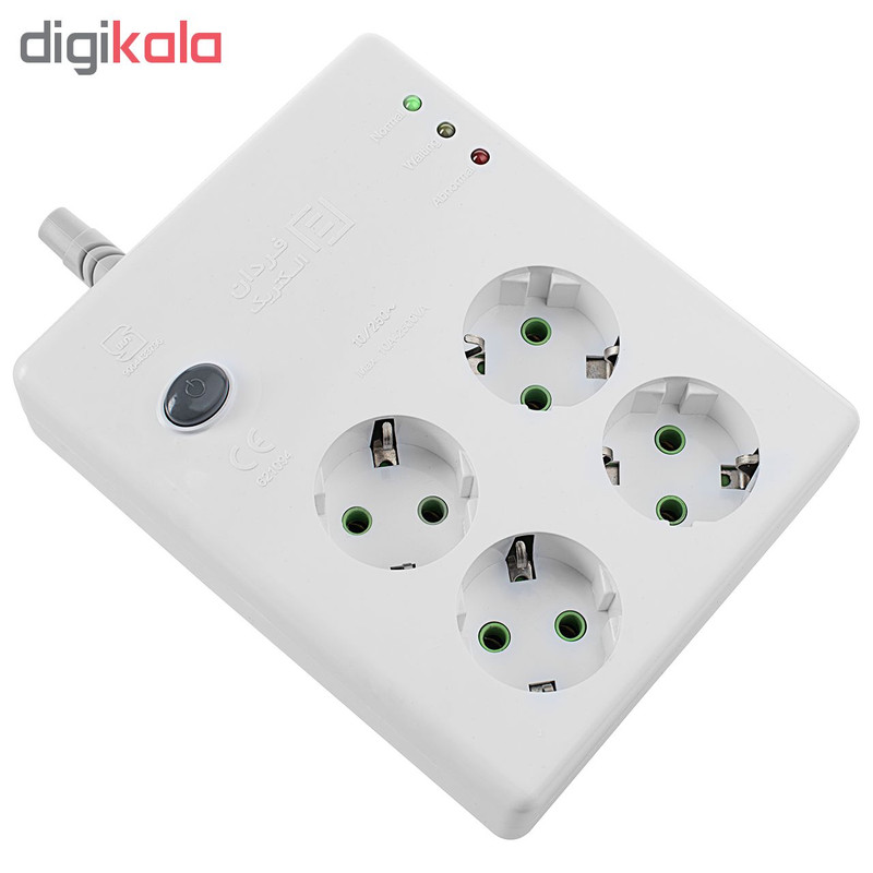 محافظ ولتاژ و چندراهی برق فردان الکتریک مدل 621094