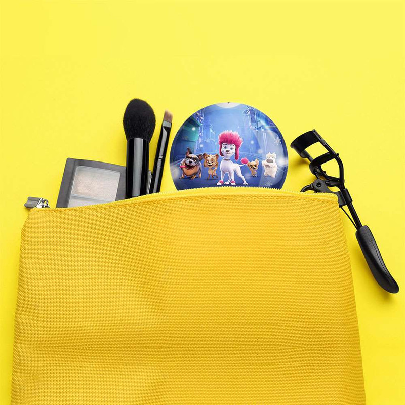 آینه جیبی خندالو طرح صد درصد گرگ Wolf 100%  کد 4808