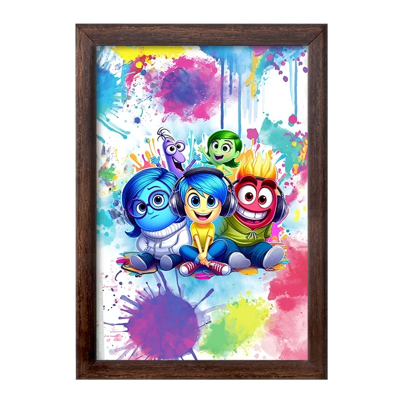 تابلو خندالو طرح اینساید اوت (Inside Out) کد F6808