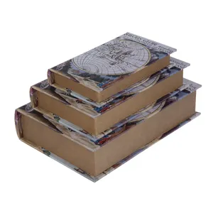 جعبه هدیه گره طرح کتاب مدل کره 07 مجموعه 3 عددی