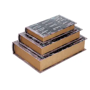 جعبه هدیه گره طرح کتاب مدل Dream 08 مجموعه 3 عددی