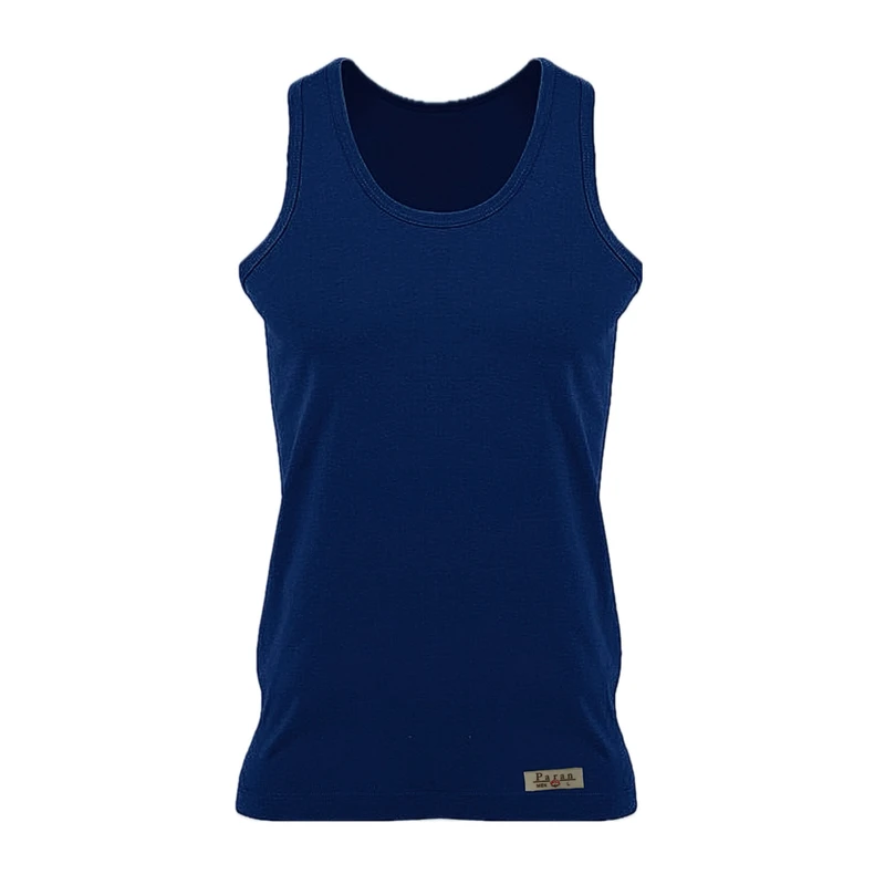 زیرپوش رکابی مردانه تولیدی پاران مدل نخ پنبه خالص صادراتی