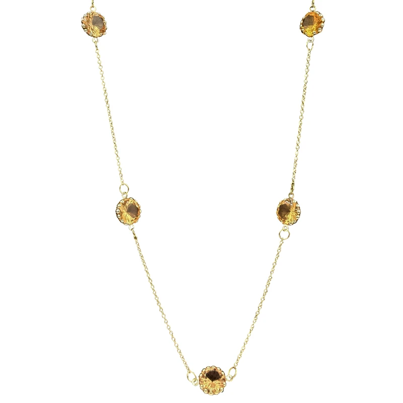 گردنبند زنانه مدل رولباسی کد sun222