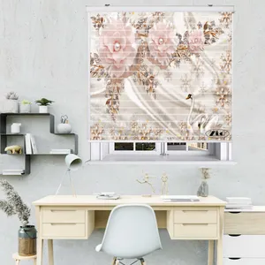 پرده زبرا زیو مدل 3D1046 سایز 150x150 سانتی متر