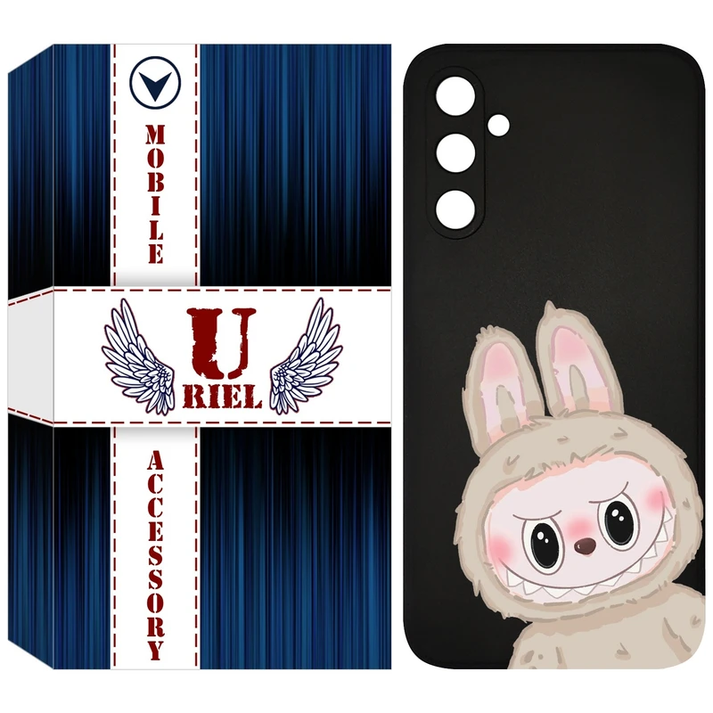 کاور یوریل مدل KSH کد 119 طرح عروسک لبوبو مناسب برای گوشی موبایل سامسونگ Galaxy S23 FE