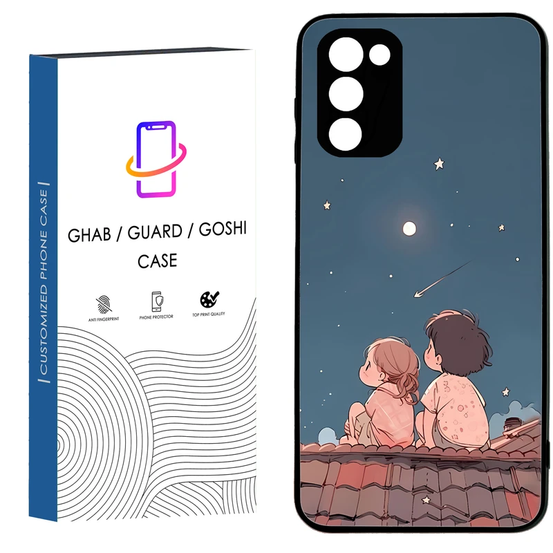 کاور قاب گارد گوشی طرح دخترانه کد 36 - TPU مناسب برای گوشی موبایل سامسونگ Galaxy A02S