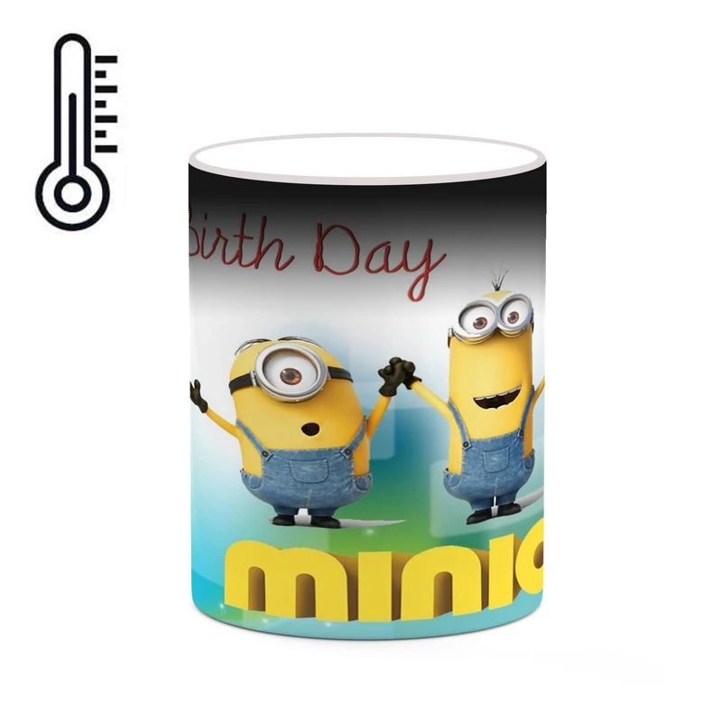 ماگ حرارتی کاکتی طرح minion مینیون مدل mgh42878