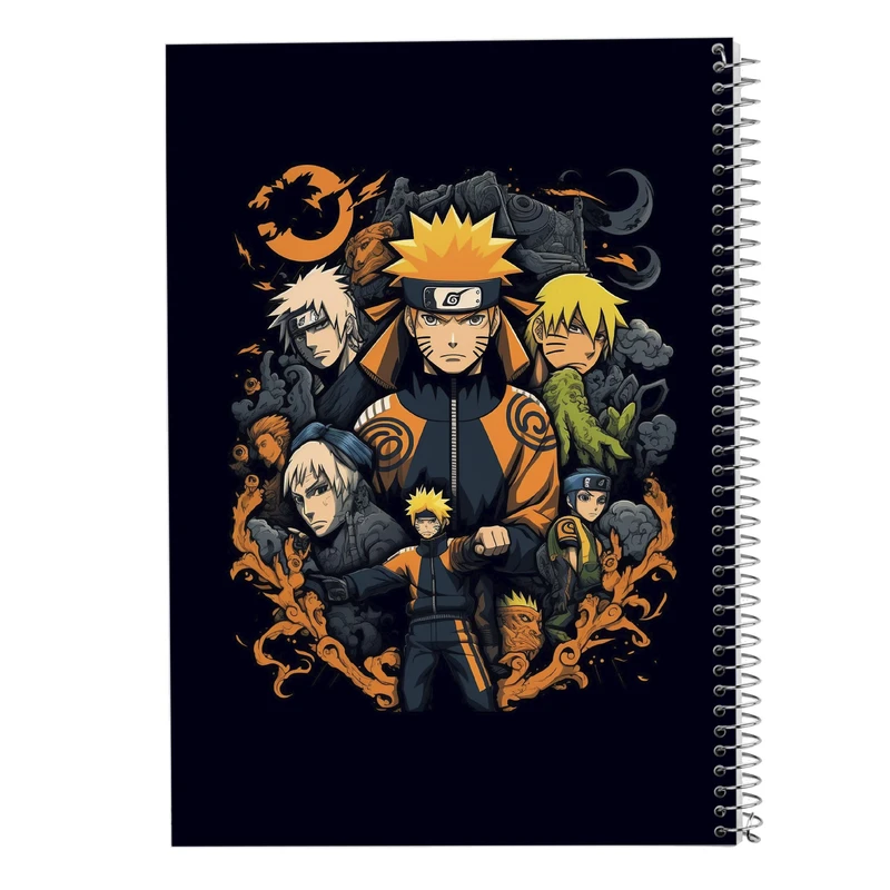 دفتر لیست خرید 50 برگ مدوپد مدل نارتو narto کد DF10640