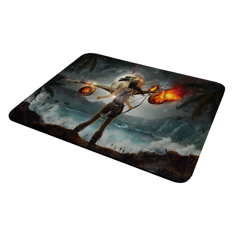 ماوس پد هومرو مدل MP2529-SIZE2437 طرح Tomb Raider
