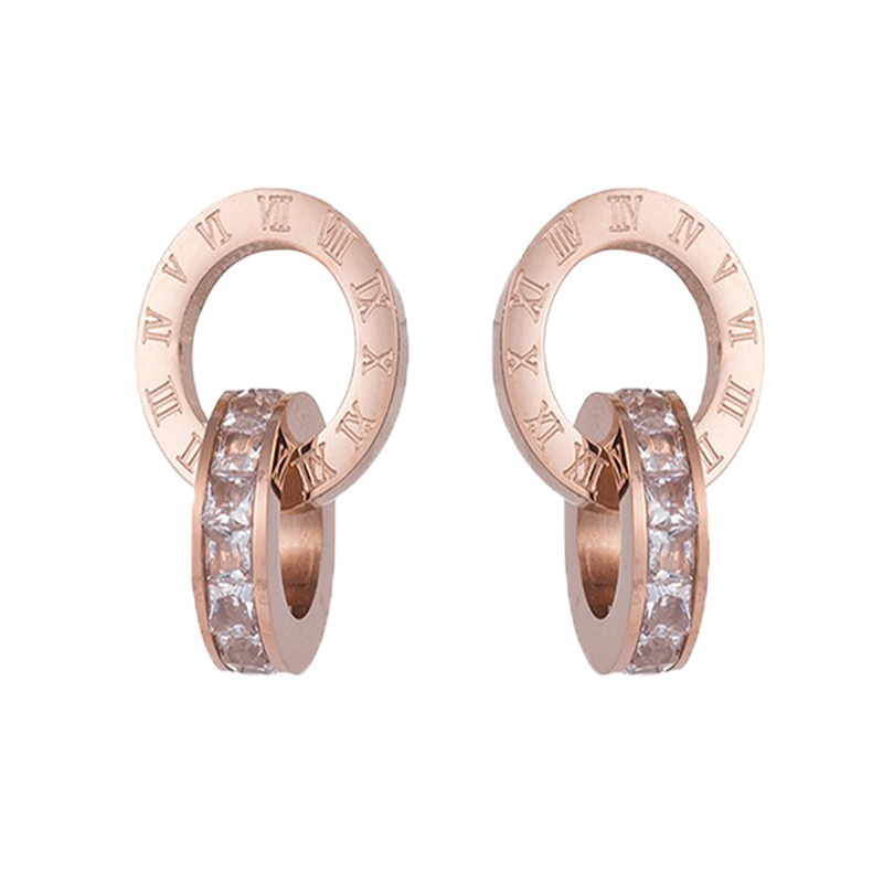 گوشواره روزینی مدل E35-1