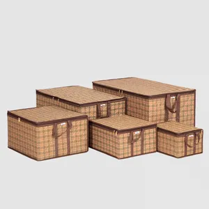 ست ساک لباس هومتکس طرح مربع کد 5BH مجموعه 5 عددی