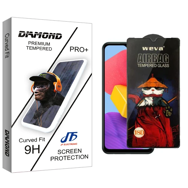 محافظ صفحه نمایش جی اف مدل Diamond Airbag مناسب برای گوشی موبایل سامسونگ Galaxy M13 4G