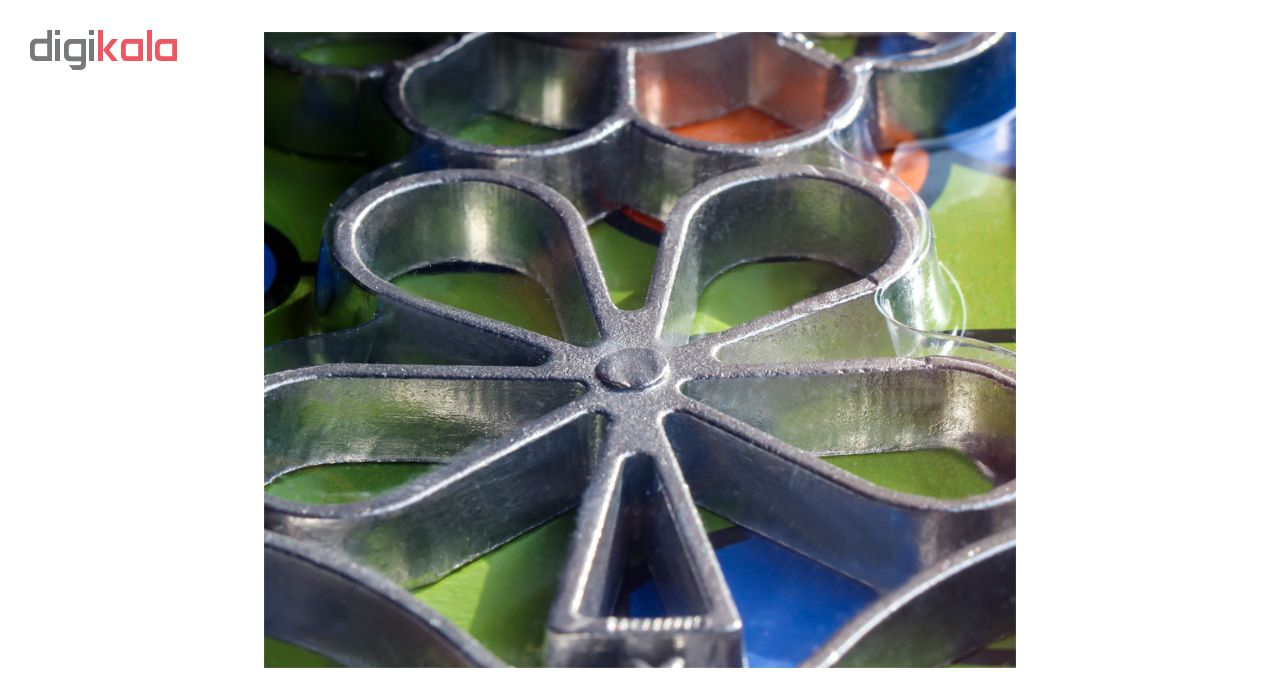 قالب شیرینی پزی ایگوری طرح پنجره ای بسته 4 عددی