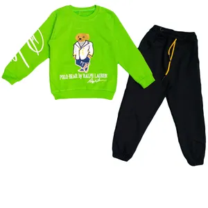 ست سویشرت و شلوار پسرانه مدل خرس کد 99-141