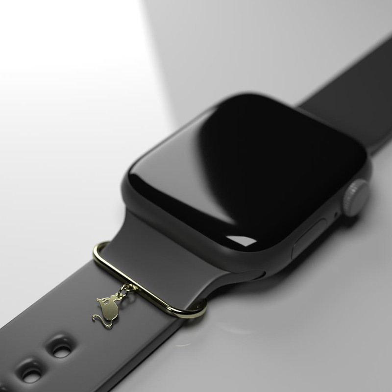 آویز ساعت طلا 18 عیار زنانه مدوپد مدل »وش کد SF1-1227