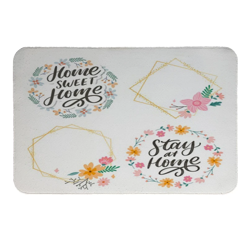 پادری طرح Stay at Home کد 8235 سایز 80 × 50 سانتی متر