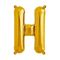بادکنک فویلی سورتک طرح حروف انگلیسی مدل H