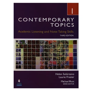 کتاب CONTEMPORARY TOPICS 1 اثر جمعی از نویسندگان انتشارات لانگمن
