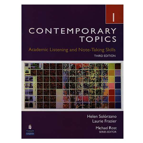 کتاب CONTEMPORARY TOPICS 1 اثر جمعی از نویسندگان انتشارات لانگمن