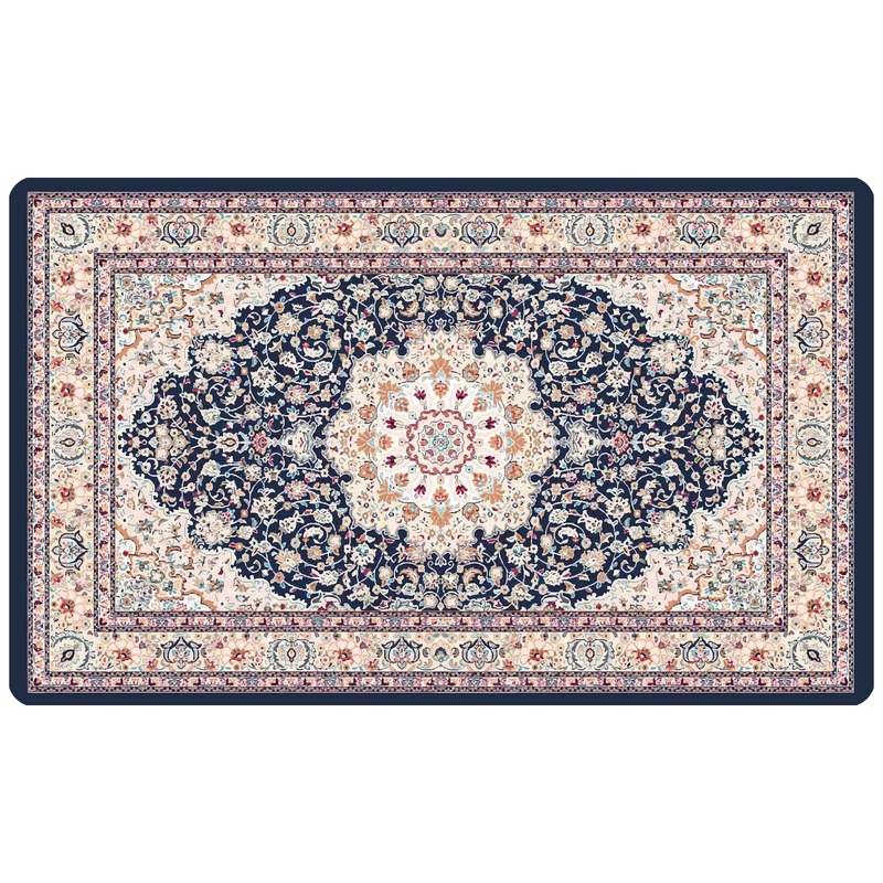 پادری مدل رویه مخمل طرح فرش کد S217 سایز 75x45 سانتی متر