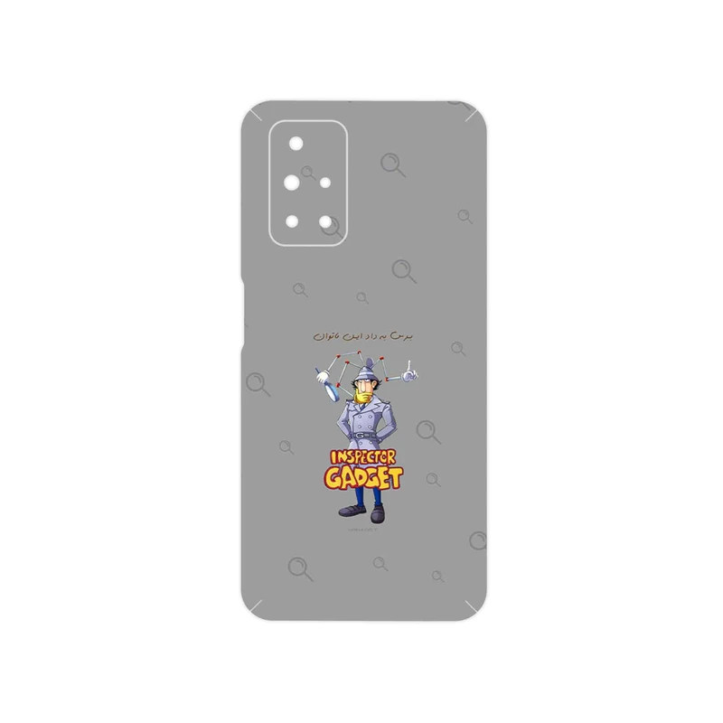 برچسب پوششی ماهوت مدل Inspector Gadget مناسب برای گوشی موبایل شیائومی Redmi 10 Prime