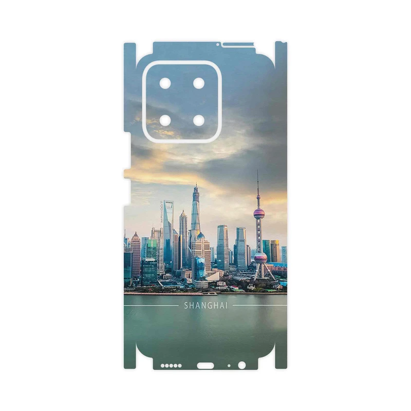 برچسب پوششی ماهوت مدل Shanghai_City-FullSkin مناسب برای گوشی موبایل آنر X5b Plus
