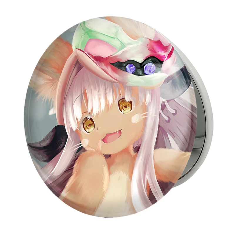 آینه جیبی خندالو طرح ناناچی انیمه ساخته شده در پرتگاه مدل تاشو کد 24350 