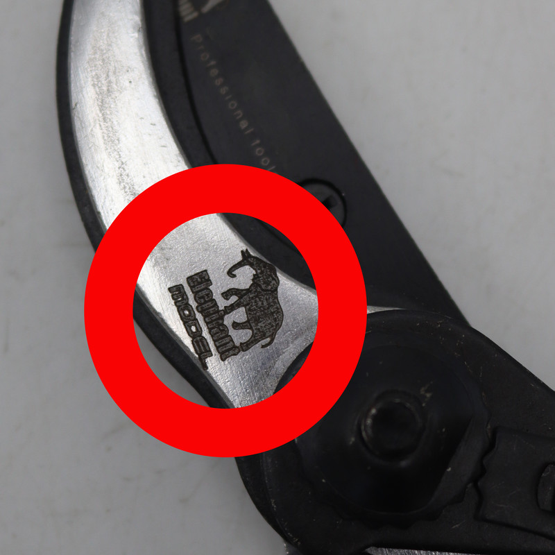 قیچی باغبانی مدل الفنت کد YP-FX-9INCH