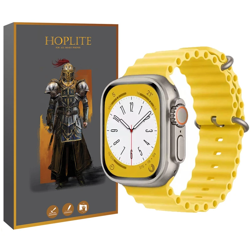 بند هاپلایت مدل Ocean-HL مناسب برای ساعت هوشمند الترا T1000 Ultra 49mm