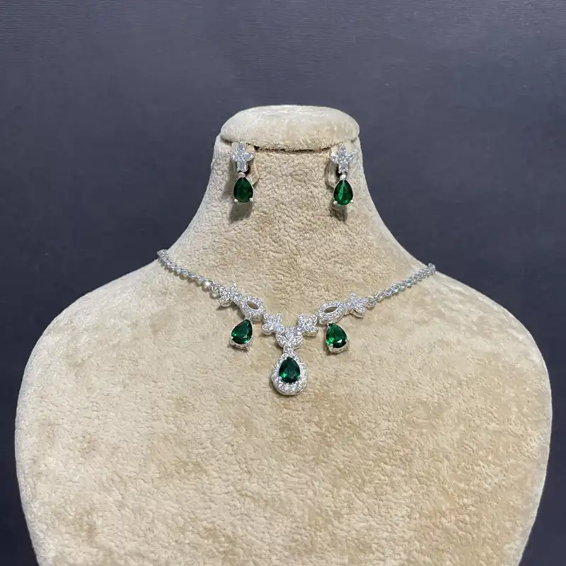 نیم ست نقره زنانه مدل 30717