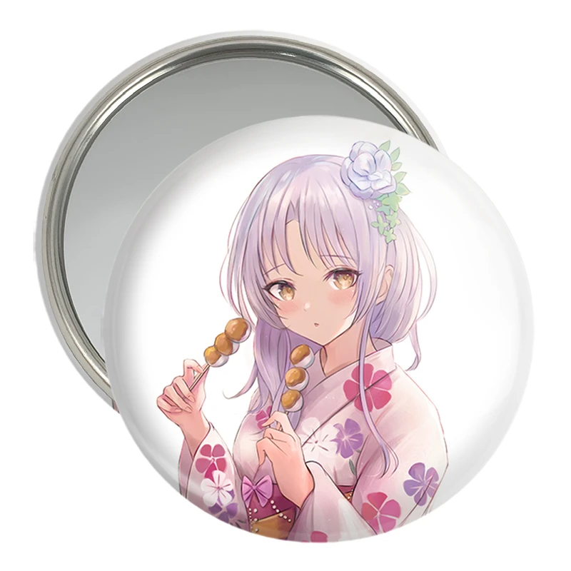 آینه جیبی خندالو مدل کاناده انیمه آنجل بیتس کد 31913