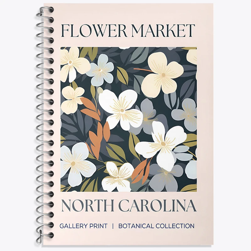 دفتر لغت 50 برگ خندالو طرح گل گلی کد N5326