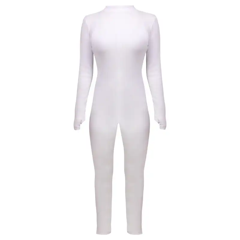 سرهمی ورزشی زنانه ماییلدا مدل زیپ دار کد 4722-03 رنگ سفید