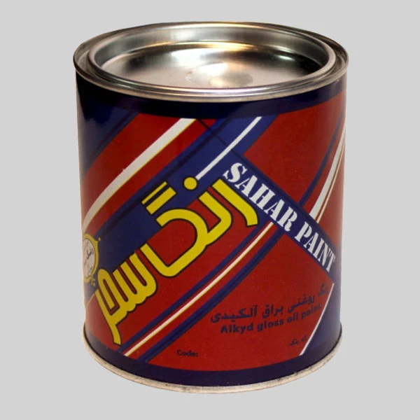   رنگ روغنی براق آلکیدی نارنجی سحر کد 313 وزن 1 کیلو گرم