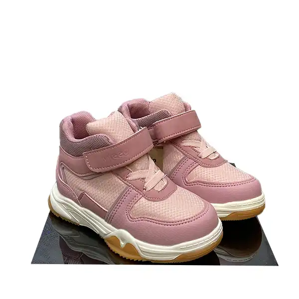 کفش بسکتبال دخترانه ویکو مدل نیم ساق رنگ صورتی