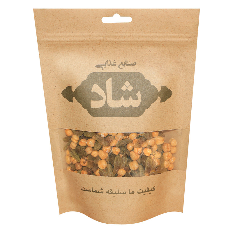 کشمش سبز و نخودچی شور شاد - 750 گرم