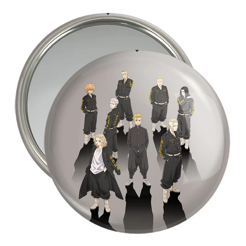 آینه جیبی خندالو مدل انیمه توکیو ریونجرز Tokyo Revengers  کد 10581