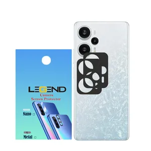 محافظ لنز دوربین لجند مدل فلزی مناسب برای گوشی موبایل شیائومی Poco F5 بسته 2 عددی