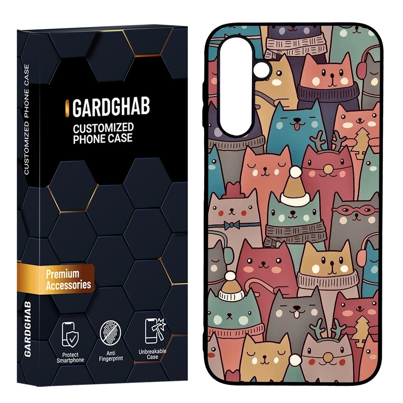 کاور گارد قاب مدل پشت گلس فانتزی مناسب برای گوشی موبایل سامسونگ Galaxy A24