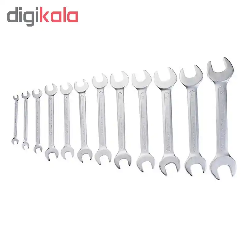 مجموعه 12 عددی اچار دو سر تخت آتا مدل KX1200